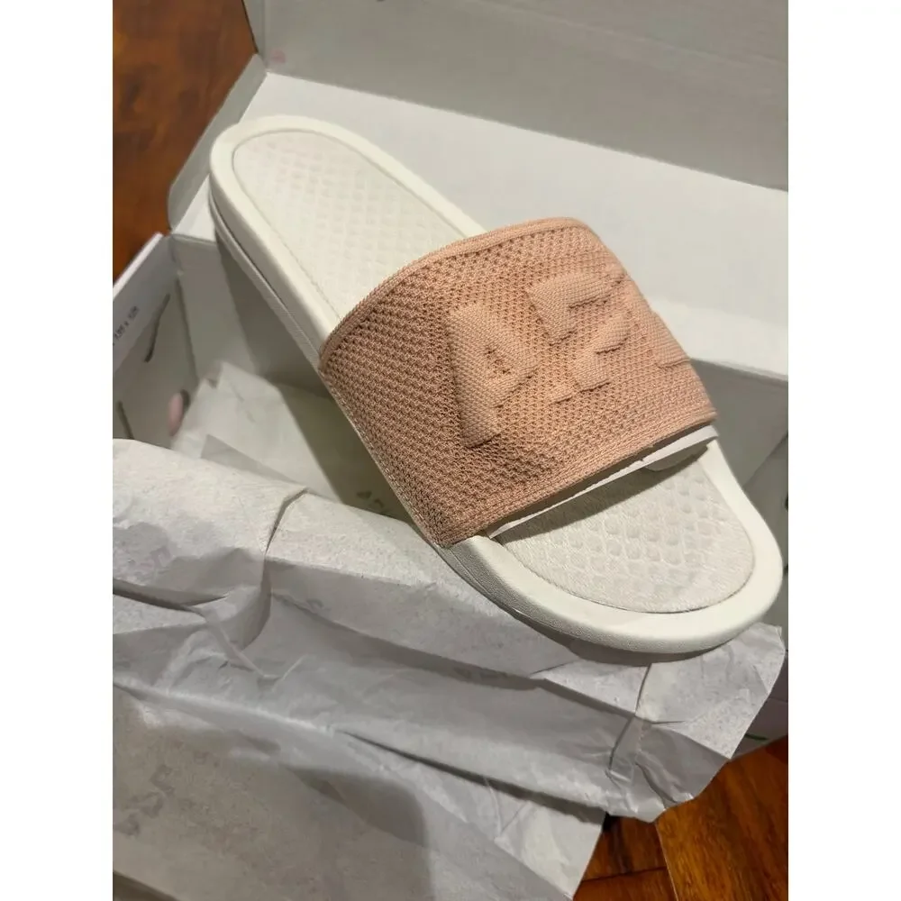 New APL mens  techloom ivory blush slides sandals size 11